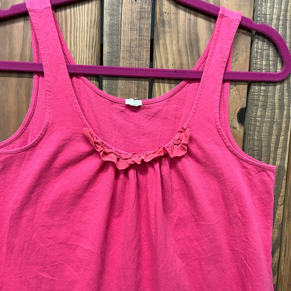 J. Crew size extra small pink tank top - Picture 5 of 7